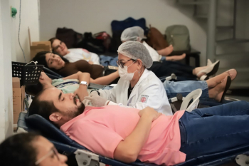 Notícia: Parceria entre Seduc e Hemopa incentiva doação de sangue entre servidores